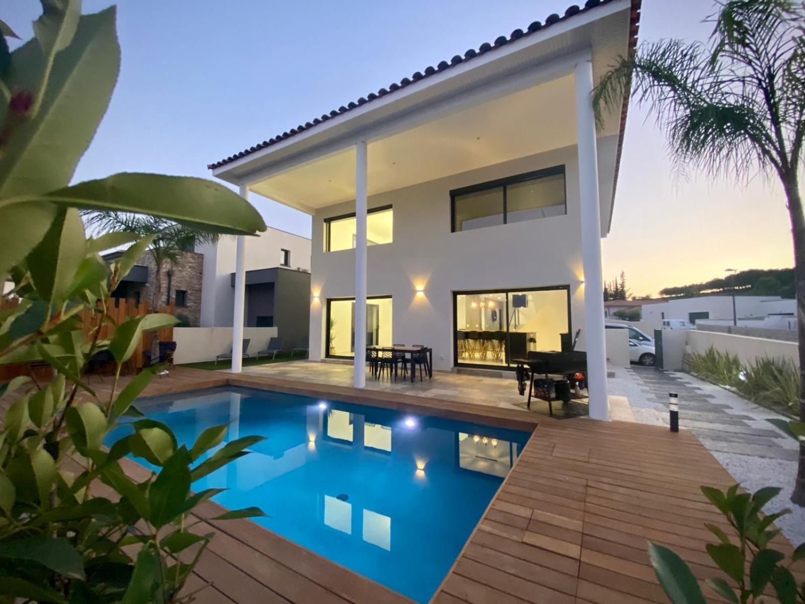 Villa La De Luxe Entre Mer Et Montagne Villetelle Luaran gambar